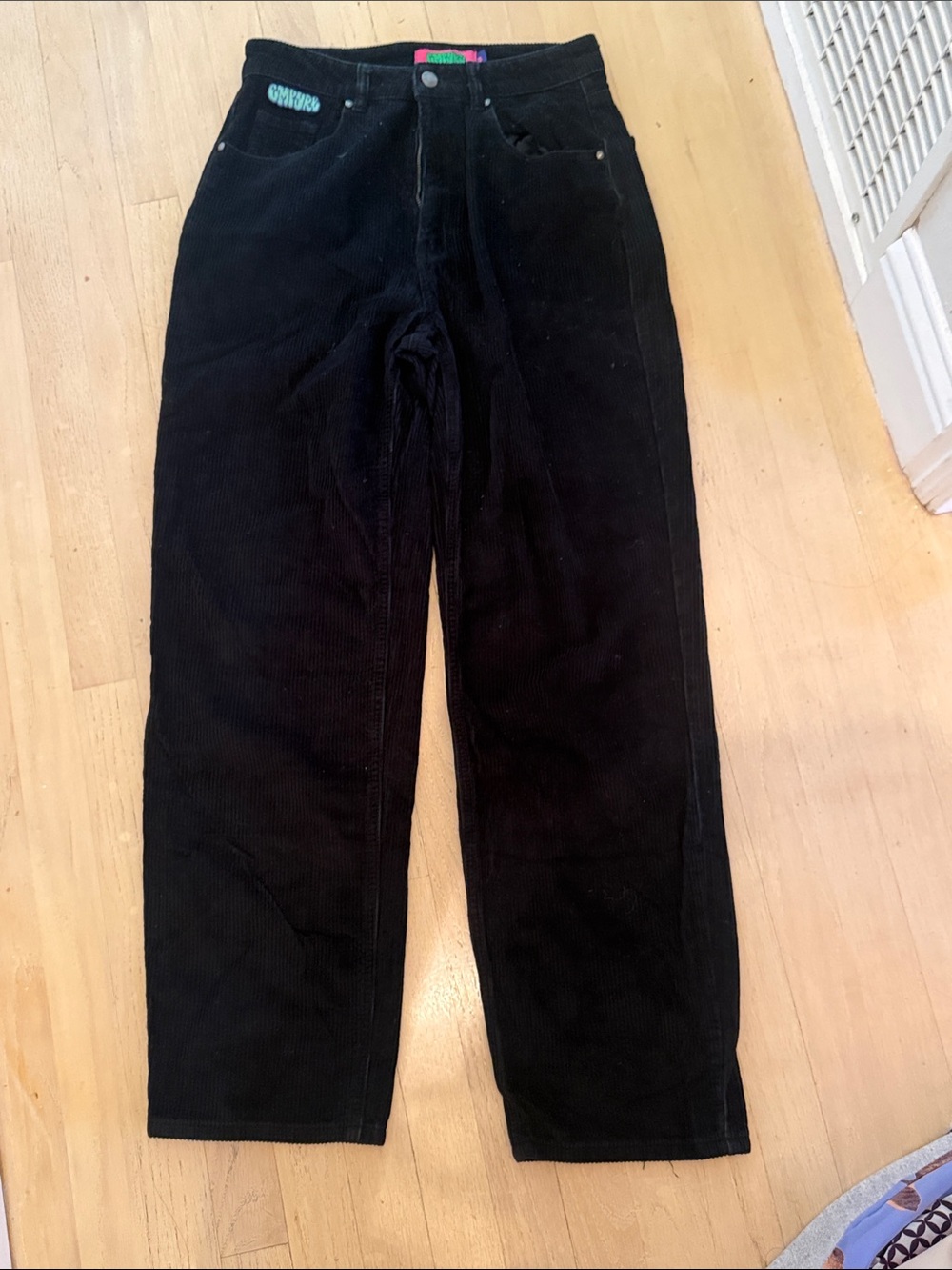 Black Corduroy Junior / Teen  Pants